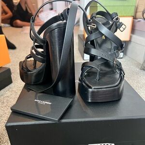 Saint Laurent Strappy Heels